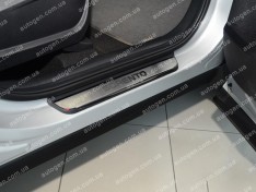 Накладки на пороги Kia Sorento 3 (2015-2020) NataNiko