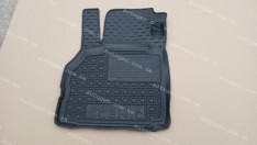 Коврики салона Renault Scenic 2 (2003-2009) (водительский 1шт) (Avto-Gumm)
