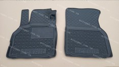 Коврики салона Renault Scenic 2 (2003-2009) (передние 2шт) (Avto-Gumm)