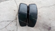 Подкрылки Renault Scenic 2 / Grand Scenic (2003-2009) (задние 2шт) (Mega-Locker)