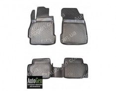 Коврики салона Mazda 2 (2007-2014) (Полимерные) Lada Locker