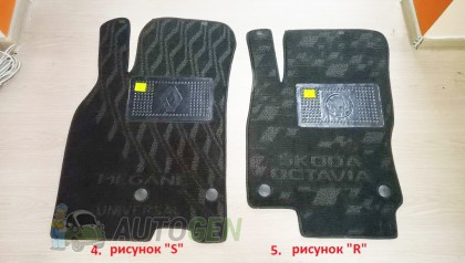 Avto-Tex ������� ������ Volkswagen Crafter (2016->) (2��) (����������� � ��������) (������) (����-���)